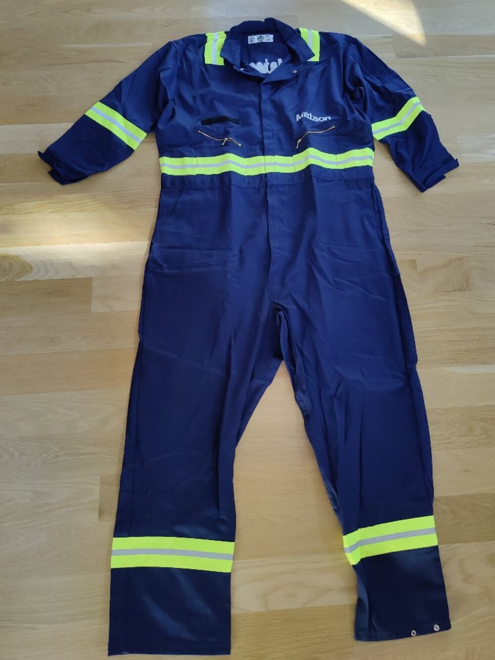 Red Kap Coveralls Matson Navigation Blue Hi-Vis Size 58 Long